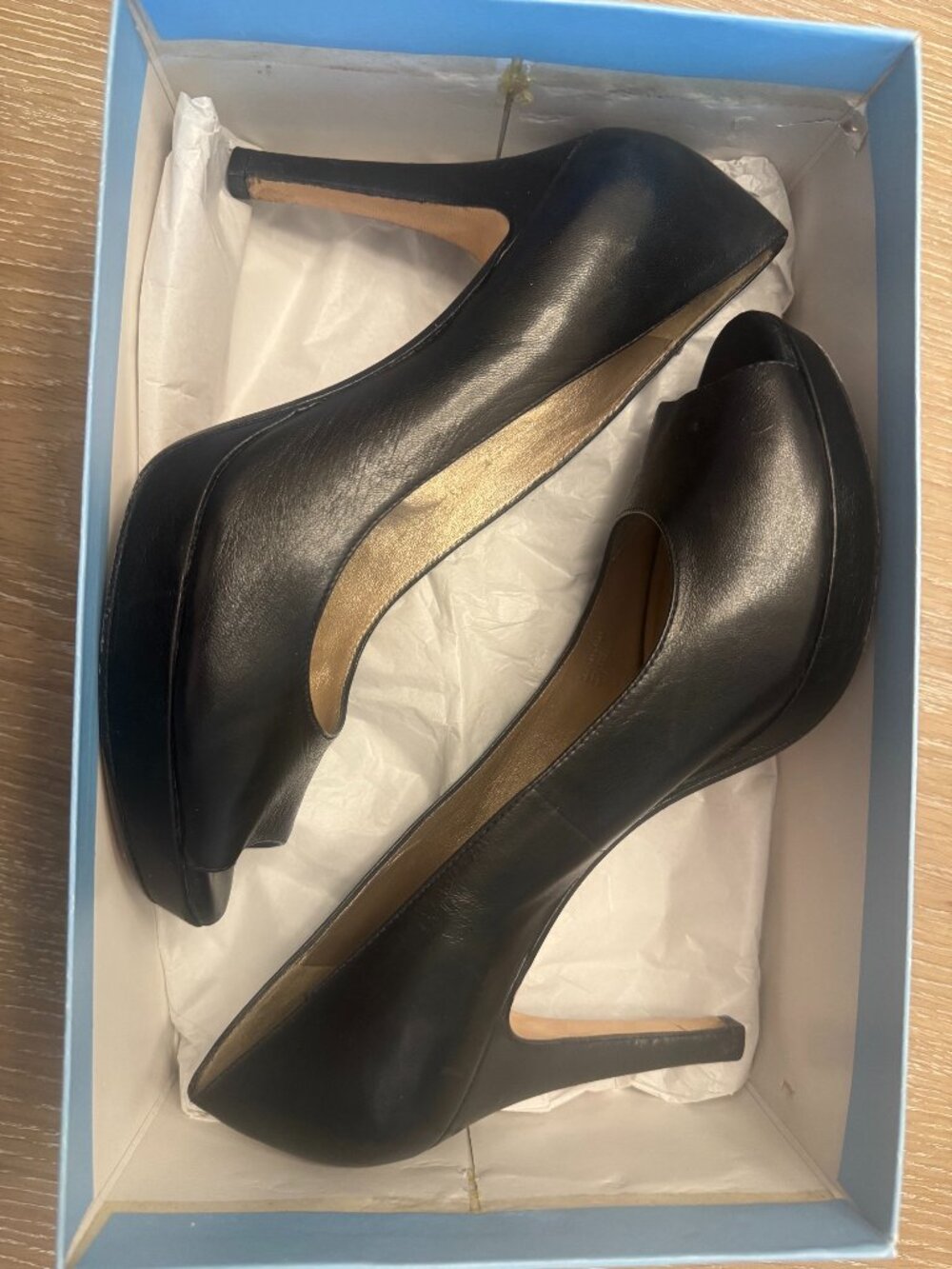 Antonio Melani Peep Toe Platform Heels, Size 9 1/2